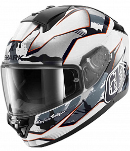 Шлем SHARK RIDILL 2 Matrix Camo White/Silver/Red