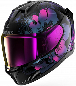 Шлем SHARK D-SKWAL 3 MAYFER Black/violet/glitter