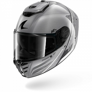 Шлем SHARK SPARTAN RS SPEED-TECH SILVER WHITE BLACK