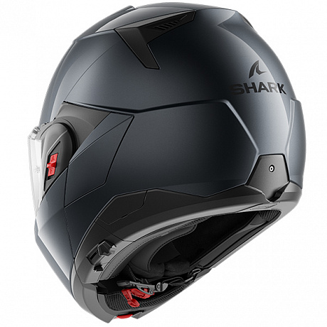 Мотошлем SHARK OXO BLANK Gun Metal от магазина мотошлемов SharkHelmet