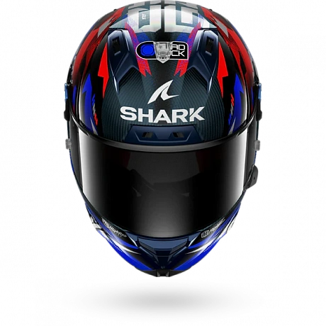 AERON GP REPLICA ZARCO  Carbon Blue Chrom от магазина мотошлемов SharkHelmet