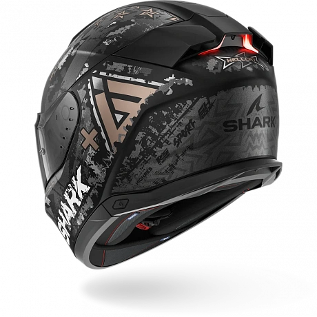 Шлем SHARK SKWAL-i3 Hellcat mat Black/Chrome/Anthracite от магазина мотошлемов SharkHelmet