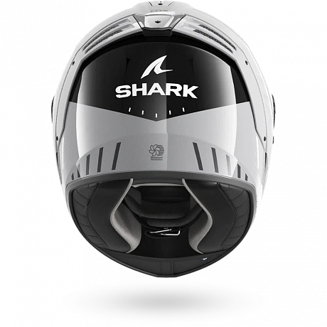 Шлем SHARK SPARTAN RS SPEED-TECH SILVER WHITE BLACK от магазина мотошлемов SharkHelmet
