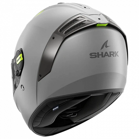 Шлем Shark Spartan RS Mat Silver Yellow от магазина мотошлемов SharkHelmet