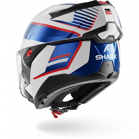 Шлем SHARK OXO SIKTER White/Blue/Red от магазина мотошлемов SharkHelmet