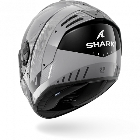 Шлем SHARK SPARTAN RS SPEED-TECH SILVER WHITE BLACK от магазина мотошлемов SharkHelmet