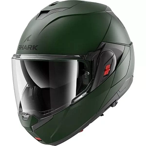 Мотошлем SHARK OXO BLANK Mat Dark Green Matt