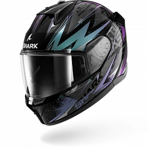 Шлем Shark D-skwal 3 BLAST-R Black/green/glitter