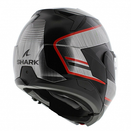 Мотошлем SHARK OXO SIKTER Black Chrom Silver от магазина мотошлемов SharkHelmet